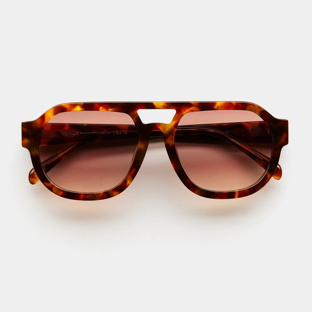 VEHLA Phoenix Tort/Mocha Tortoise Sunglasses